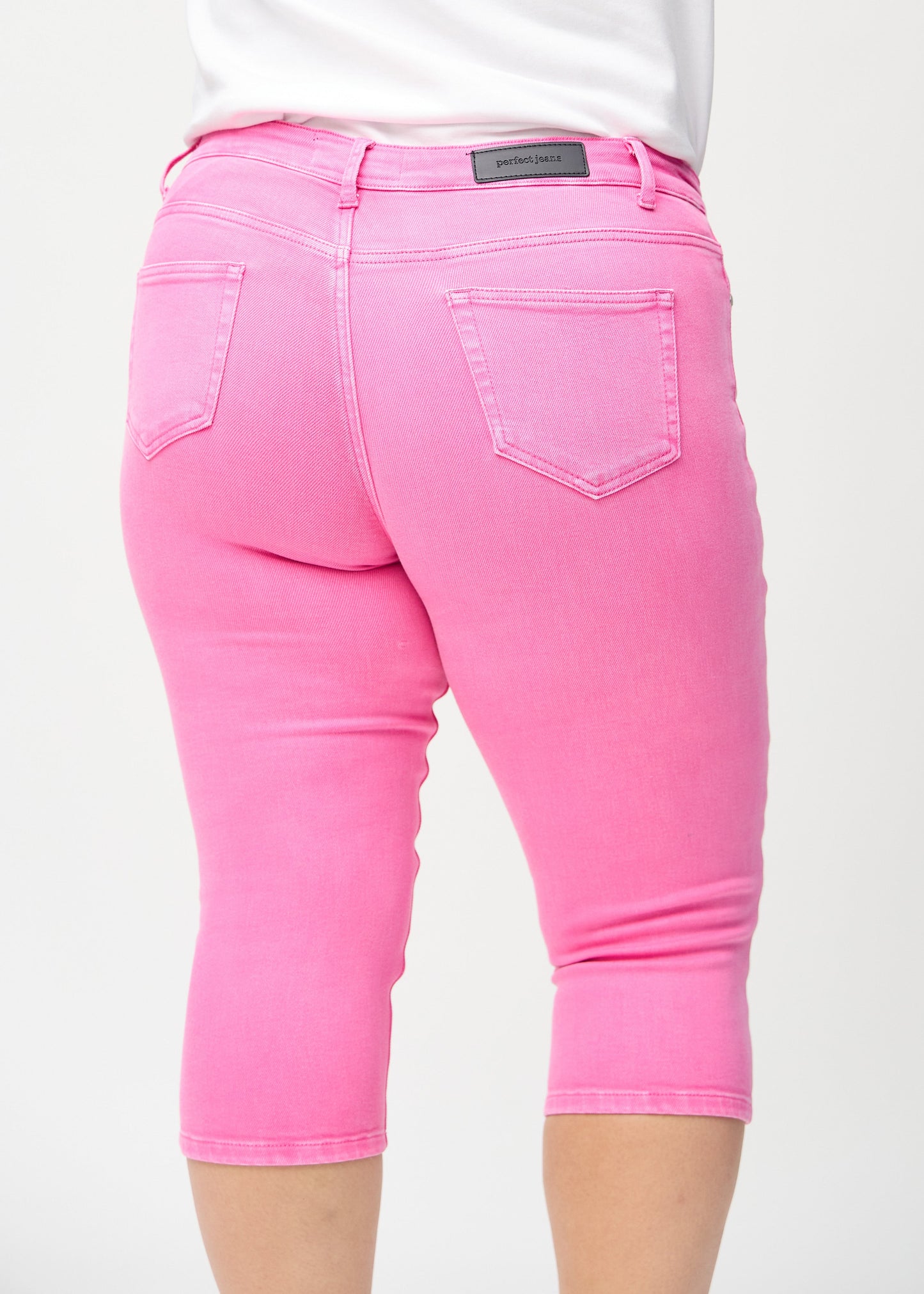 Perfect Capribukser - Skinny - Flamingos™