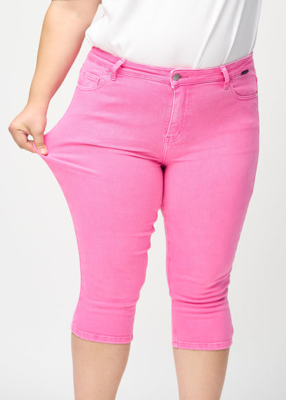 Perfect Capribukser - Skinny - Flamingos™