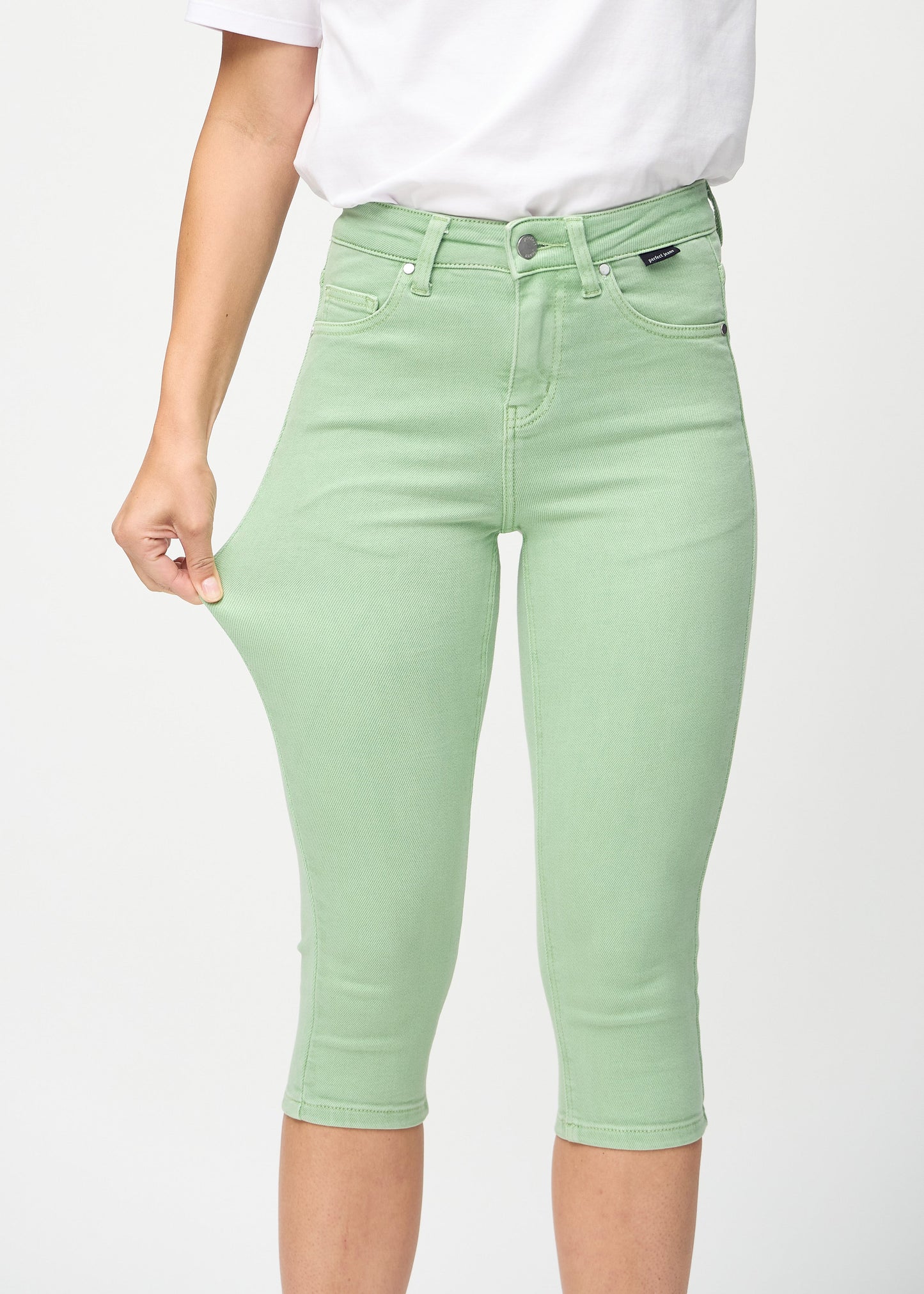 Perfect Capribukser - Skinny - Mints™