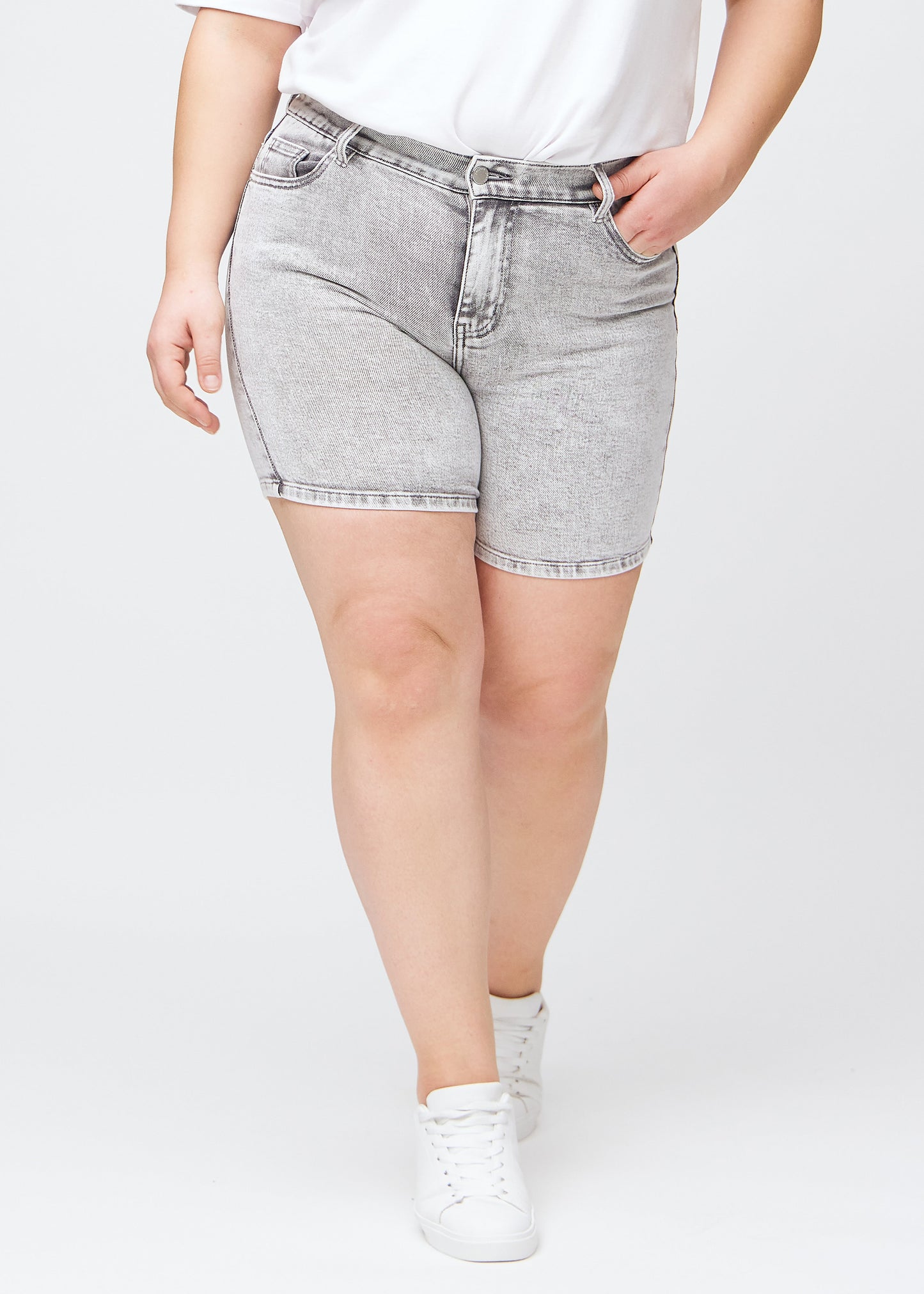 Perfect Shorts - Korte - Skinny - Ashes™
