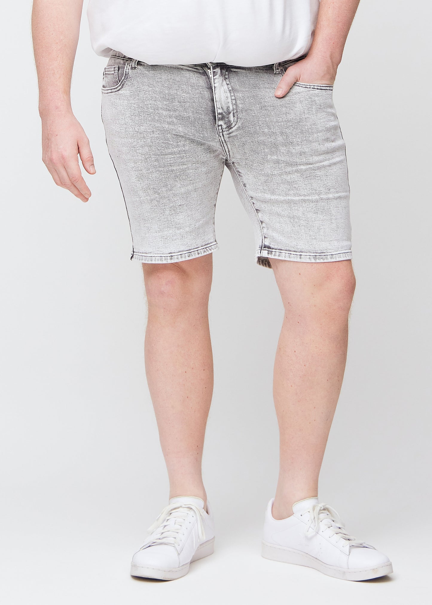Perfect Shorts - Mellem - Slim - Ashes™