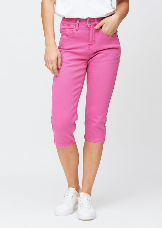 Perfect Capribukser - Slim - Flamingos™