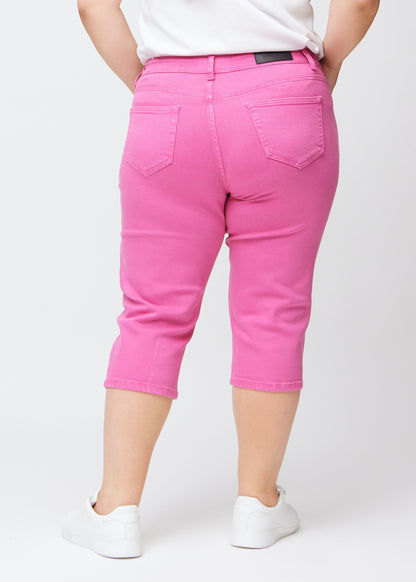 Perfect Capribukser - Slim - Flamingos™