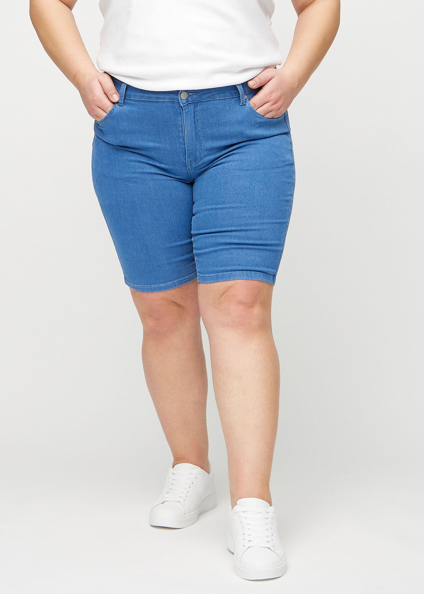 Perfect Shorts - Mellem - Skinny - Geraniums™